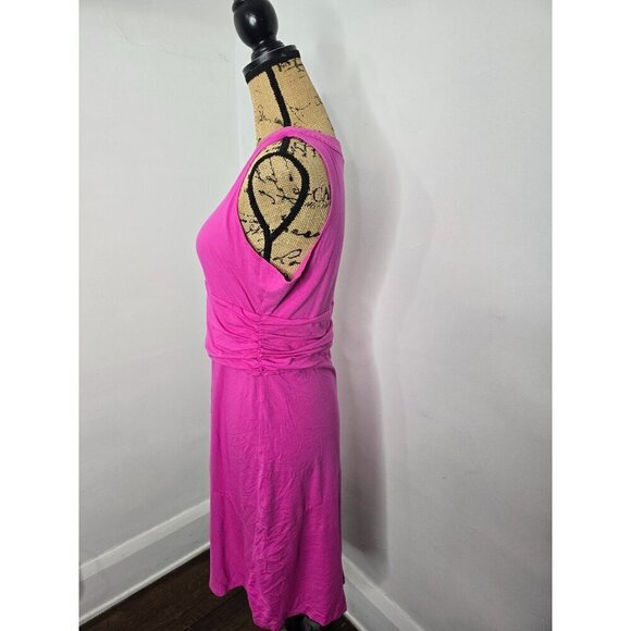 Athleta Katniss Hot Pink Casual Summer Dress - Picture 3 of 13